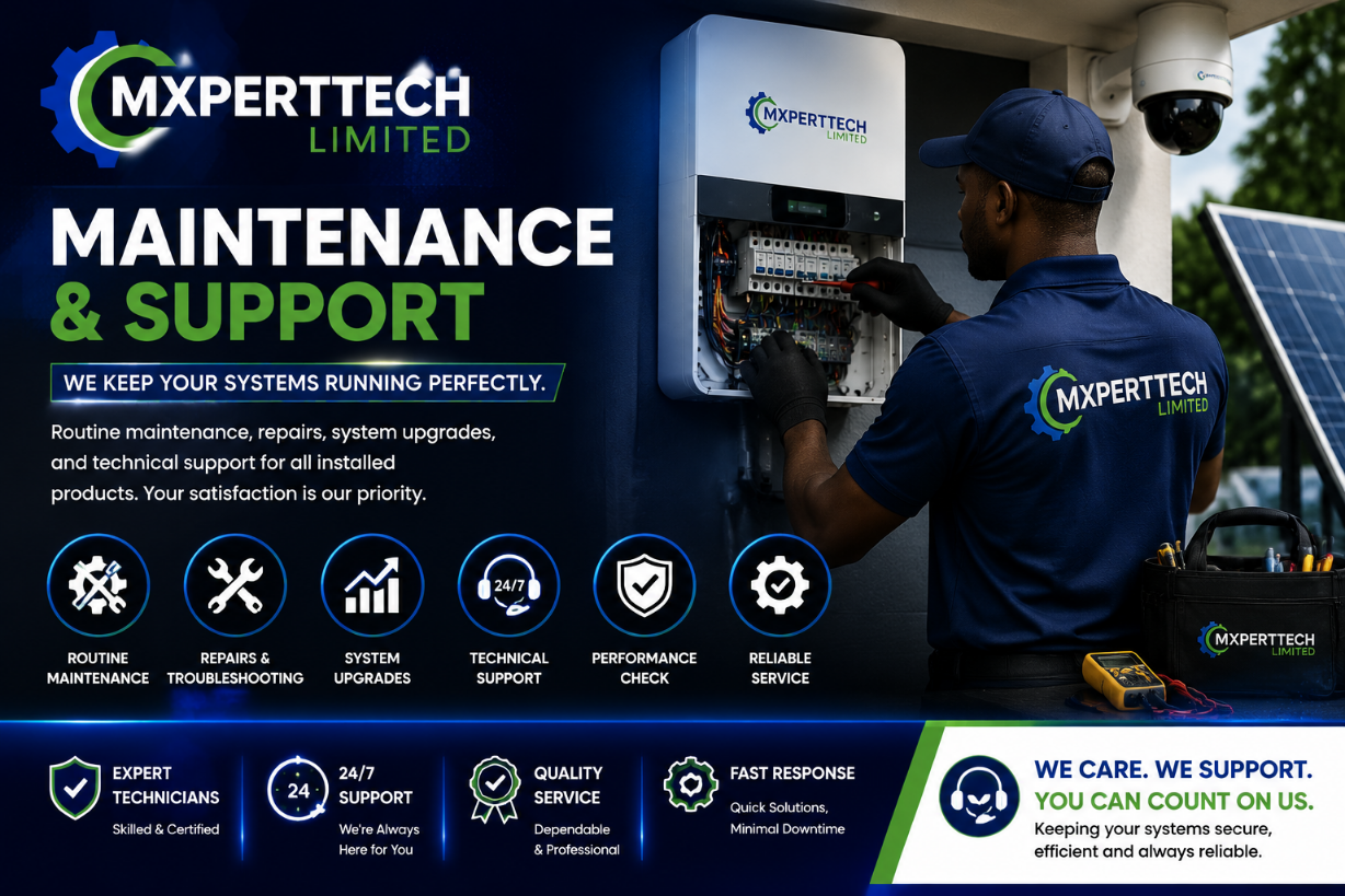 Maintenance & Support