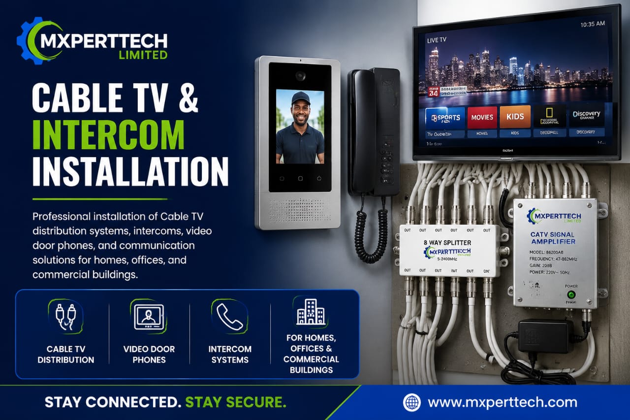 Cable TV & Intercom Installation