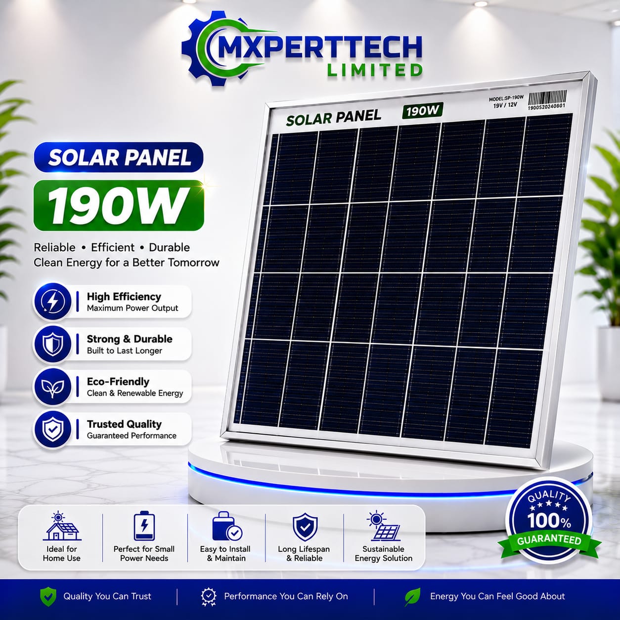 Solar Panel 190W