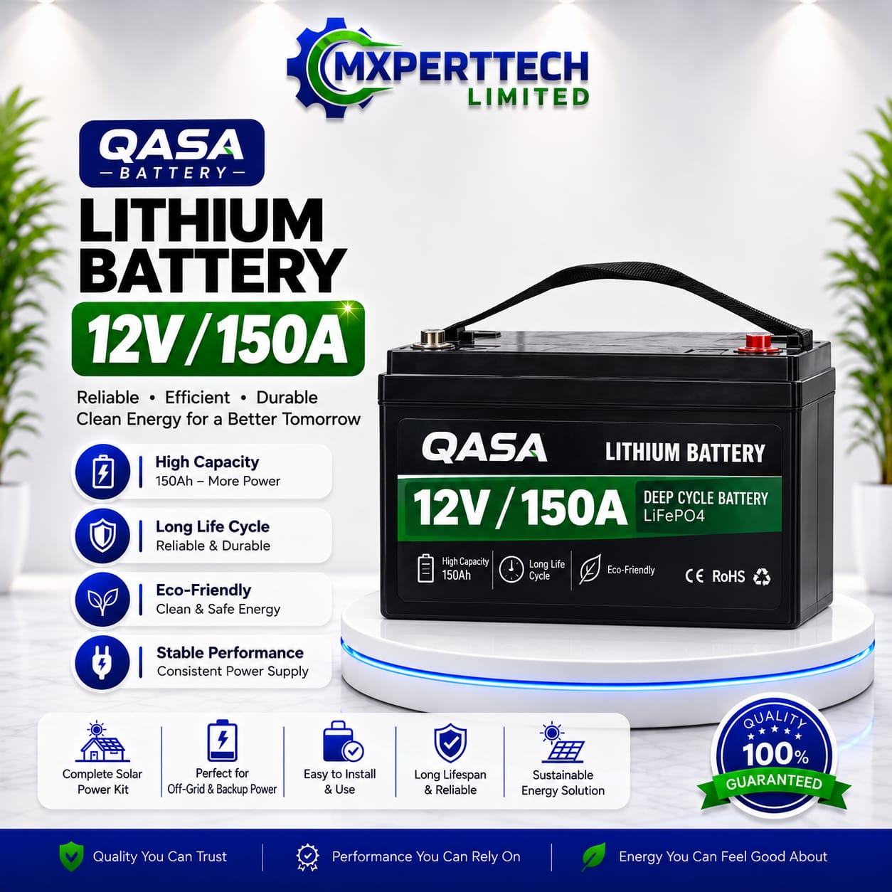 Lithium Battery 12V/150A