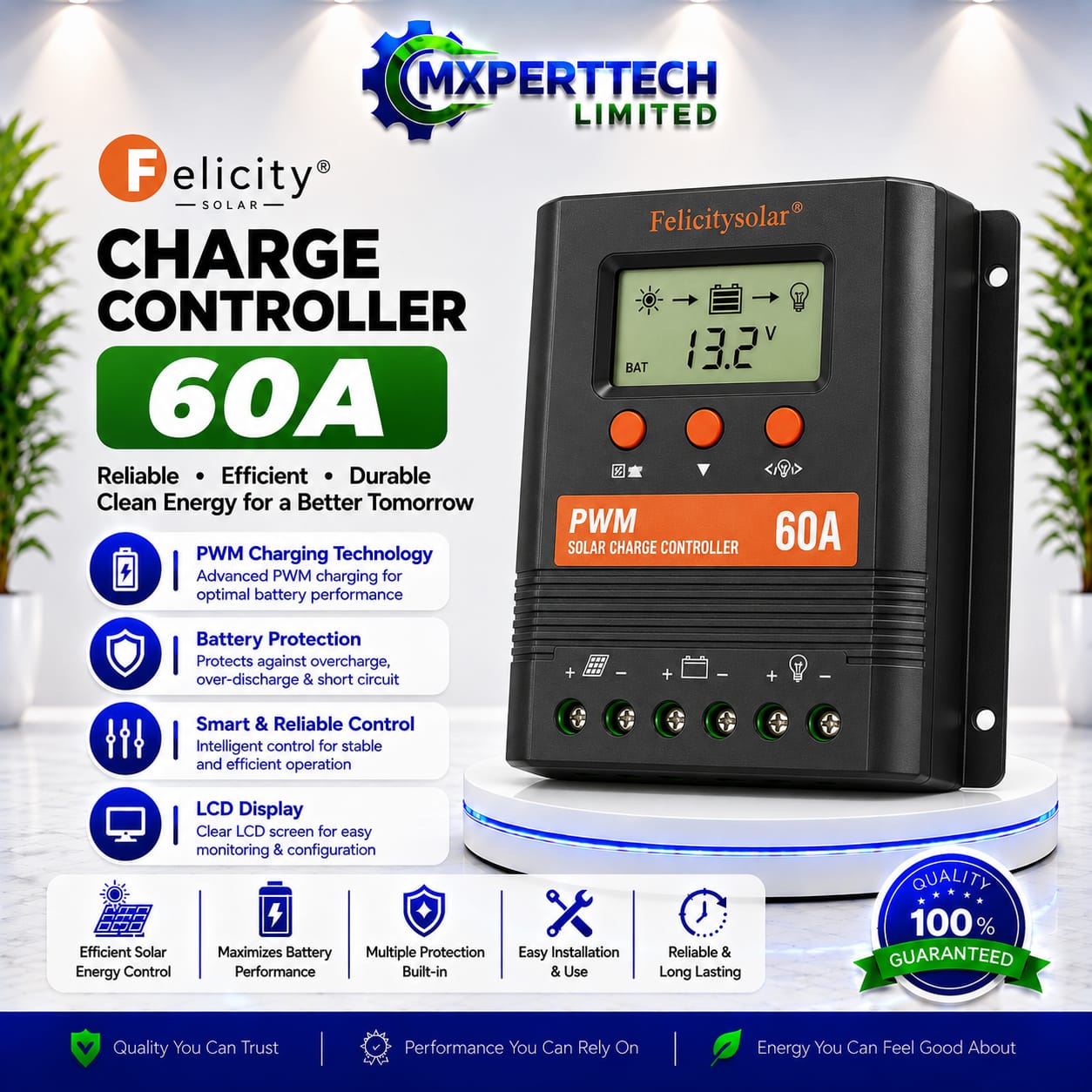 Felicity Charge Controller 60A