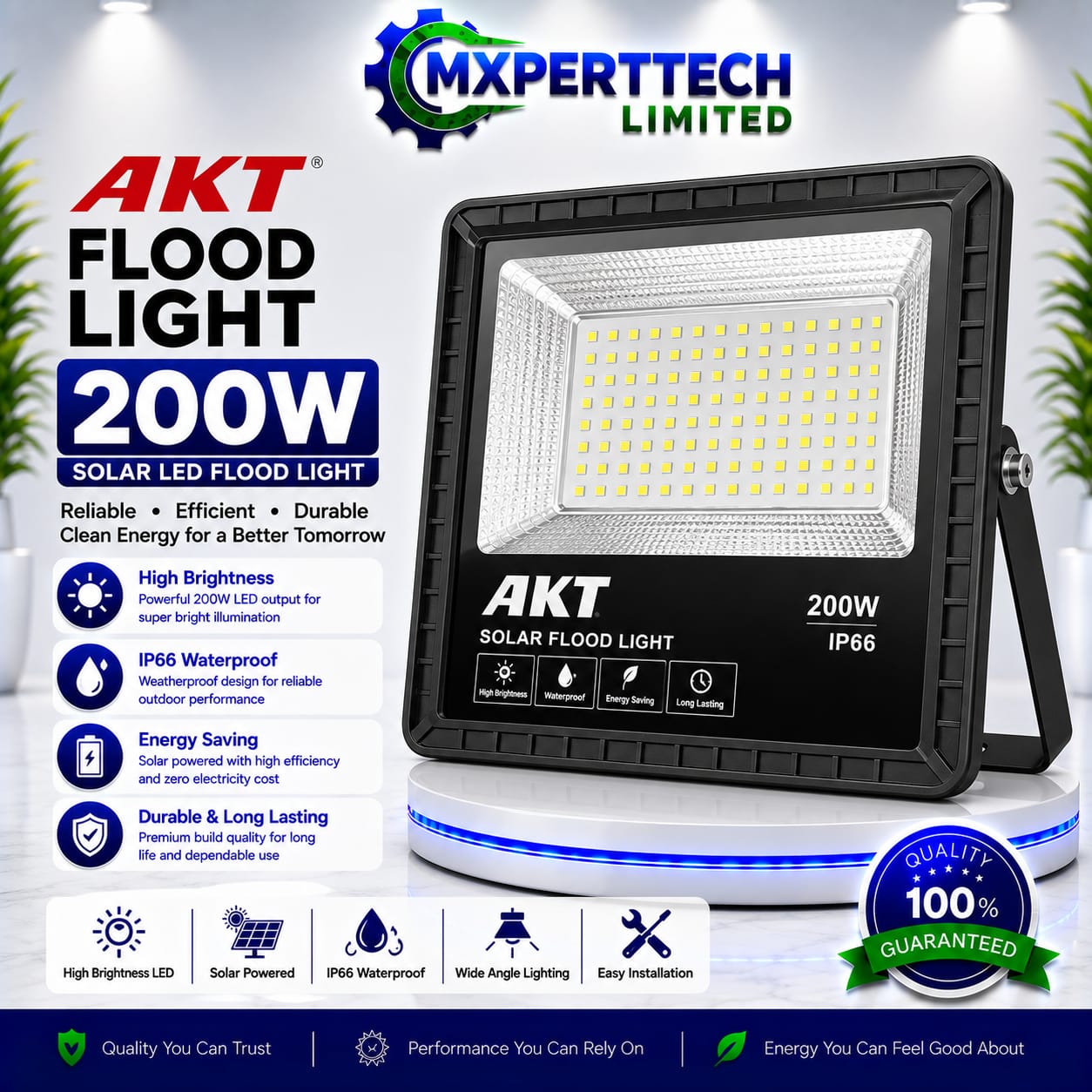 AKT Flood Light 200W