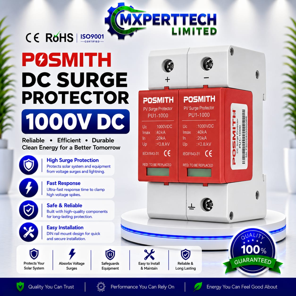 Posmith DC Surge Protector